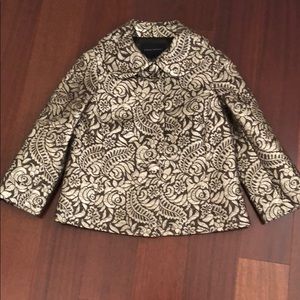 Banana Republic XS metallic gold brown jacket